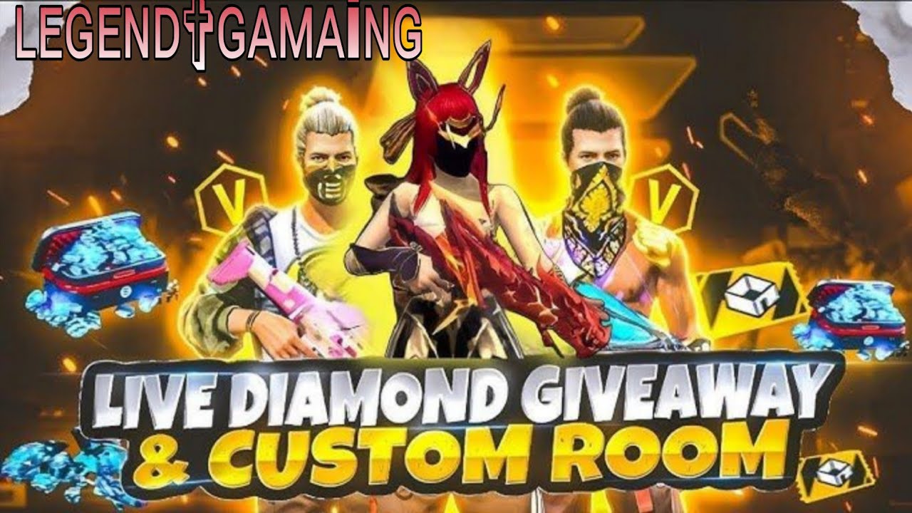 LEGEND GAMING IS NOW LiVE😎 || BR RANK PUSH😱|| CUSTOM🫣 || REDEMCODE GIVEAWAY😍 || 