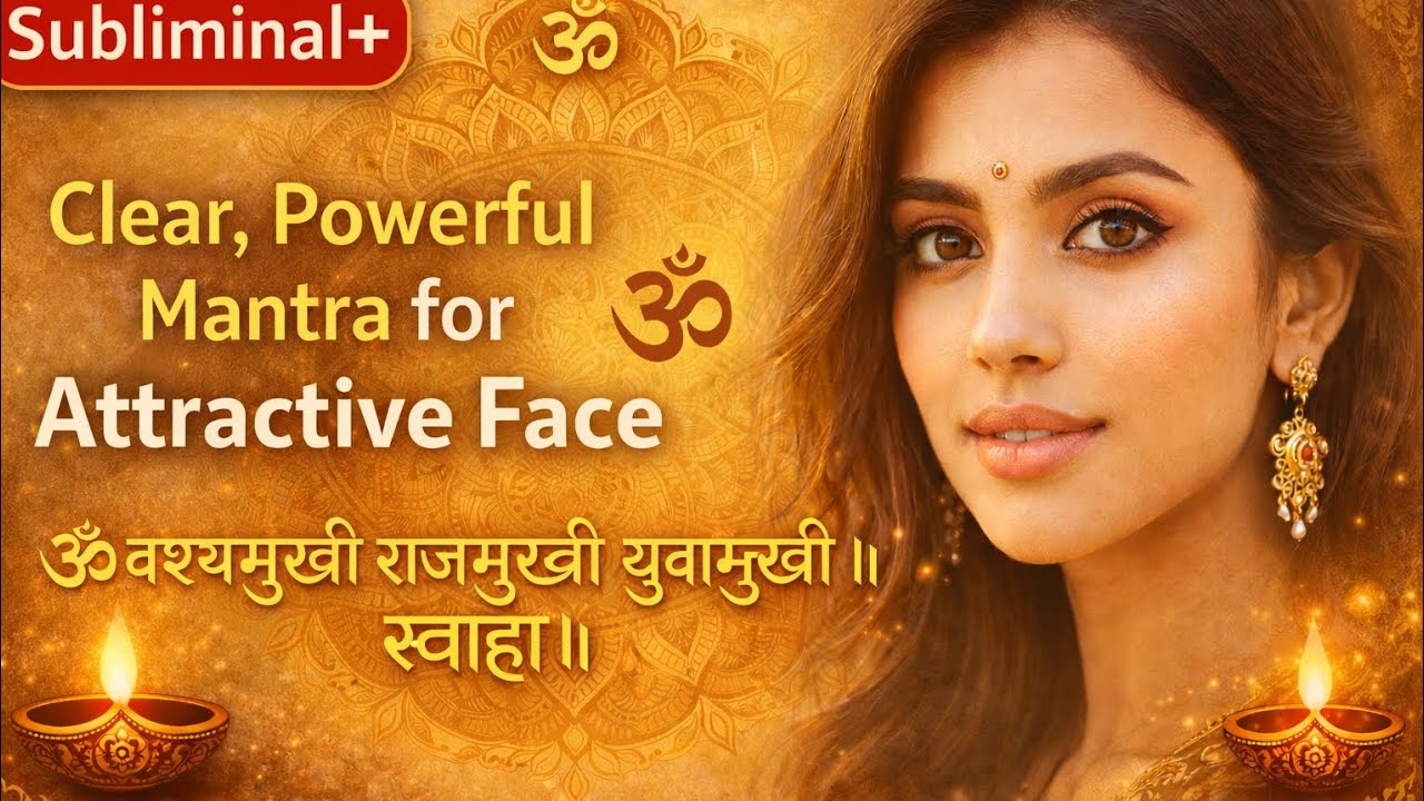 Subliminal + clear powerful mantra for magnetic attraction and youthful skin