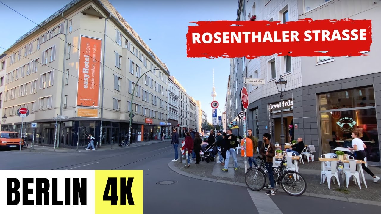 BERLIN, GERMANY 🇩🇪 [4K] MITTE — Rosenthaler Straße, Münzstraße, Neue & Alte Schönhauser Straße