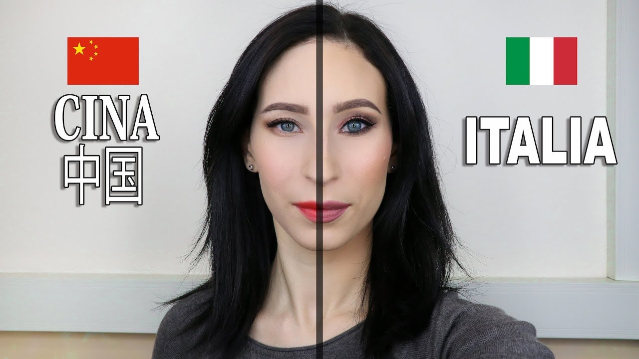 🇮🇹 Italia VS Cina 🇨🇳 MAKEUP | Giulia Bencich