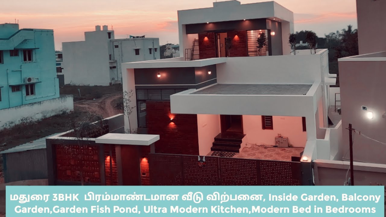 Modern 3BHK luxury House | House Sale in Madurai | Madurai House For Sale | 3BHK | Dream Home