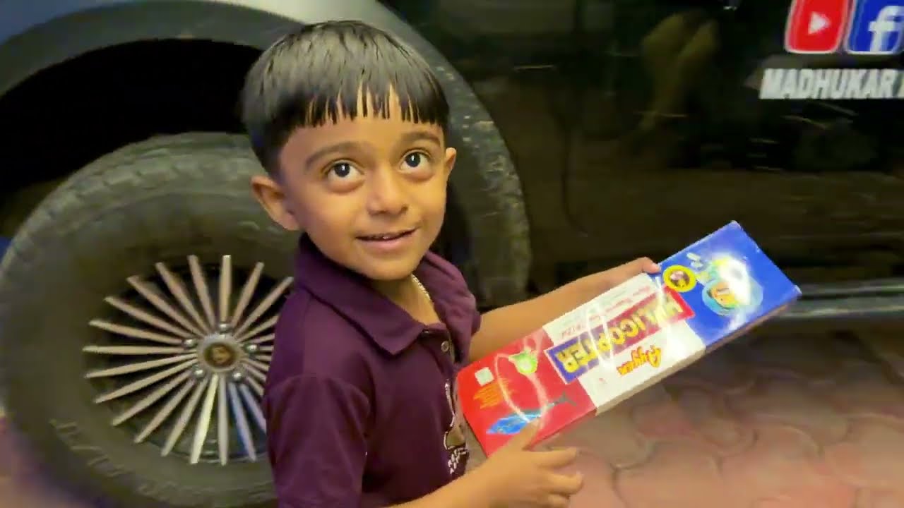 HELICOPTER FATAKA खूप वर गेला 🫢