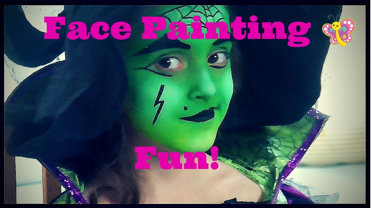 How to Paint a Witch - Face Painting Fun!