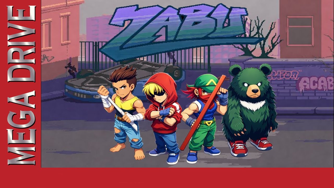 Zabu - Demo 2- Mega Drive
