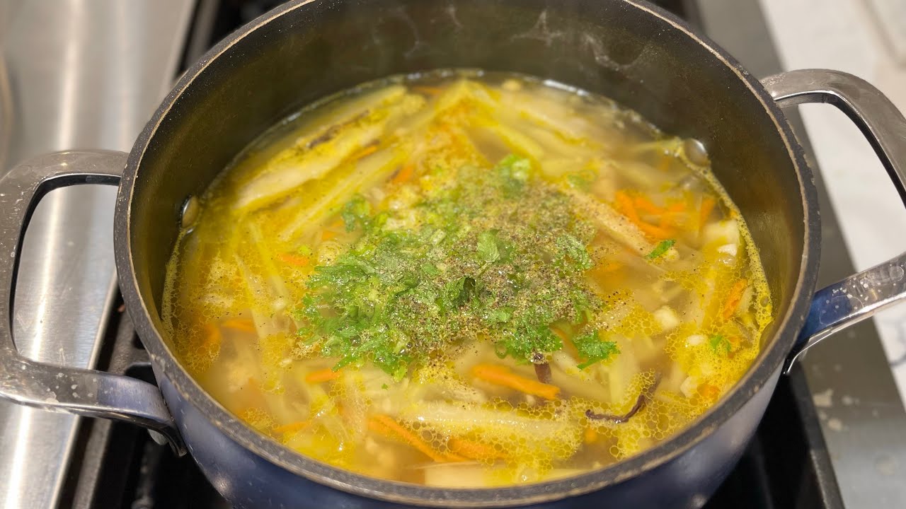 How to Make a Baby Friendly Opo Squash soup