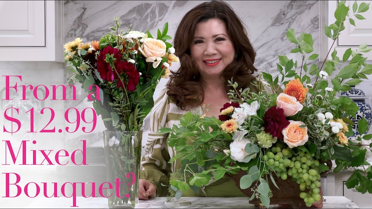 From Ordinary to Extraordinary: Turn a $12.99 bouquet into floral art