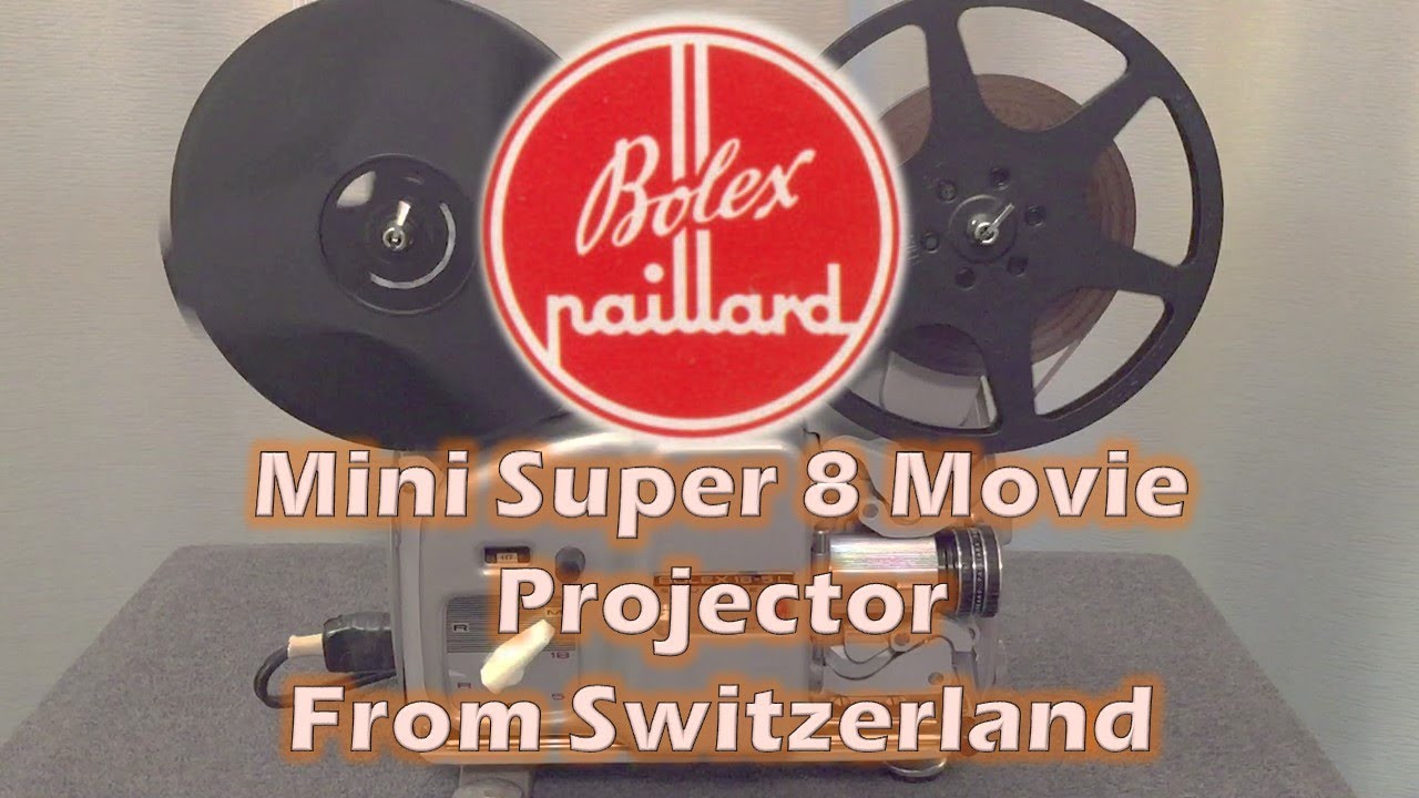 Bolex Super 8 Movie Projector Built Like a Small Tank
