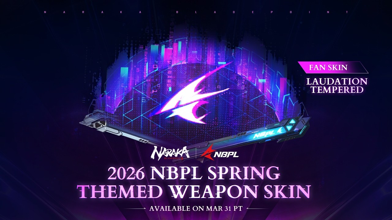 Весенний скин оружия NBPL 2026 | NARAKA: BLADEPOINT