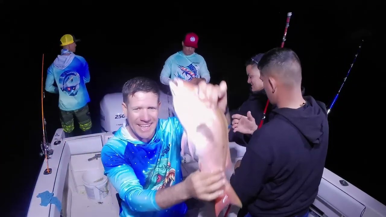Pesca de Grouper y snapper en gran dia