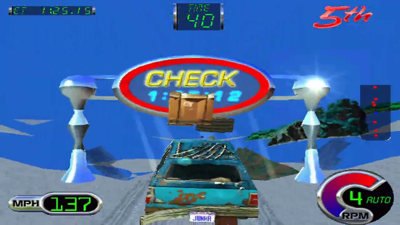 Cruis'n Exotica (Arcade) | MAME 0.271 | Gameplay #1