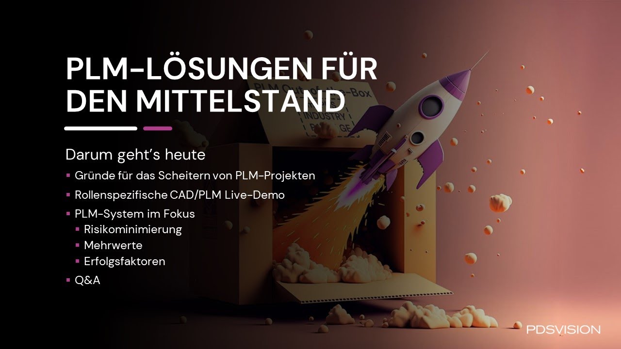 myPDS PLM Industry Packages – Out-of-the-Box PLM-Lösungen für den Mittelstand