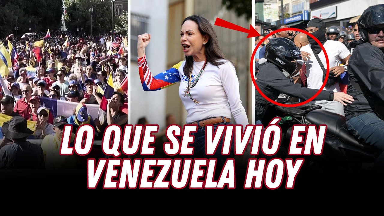 TODO lo que PAS&Oacute; EN VENEZUELA HOY: DETENCI&Oacute;N y LIBERACI&Oacute;N de MAR&Iacute;A CORINA, protestas | Gesti&oacute;n