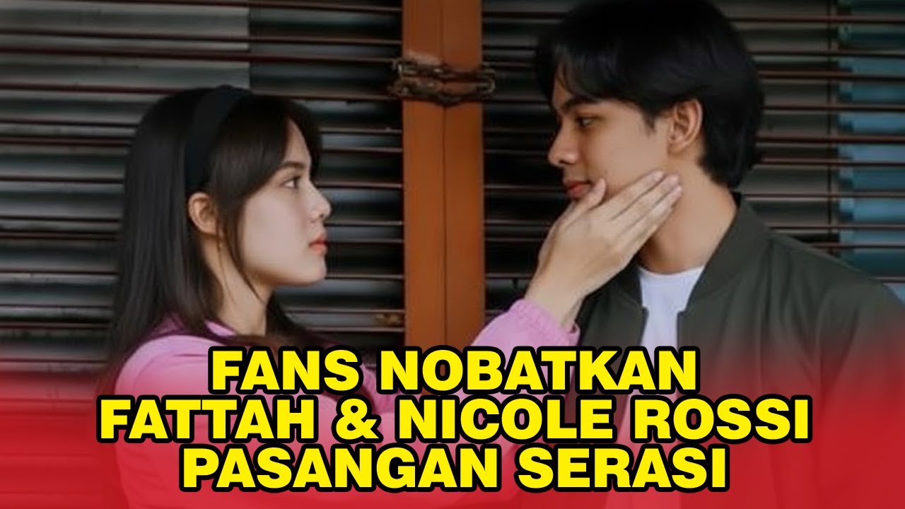 Nicole Rossi dan Fattah Syach di nobatkan pasangan Paling Serasi oleh Fans