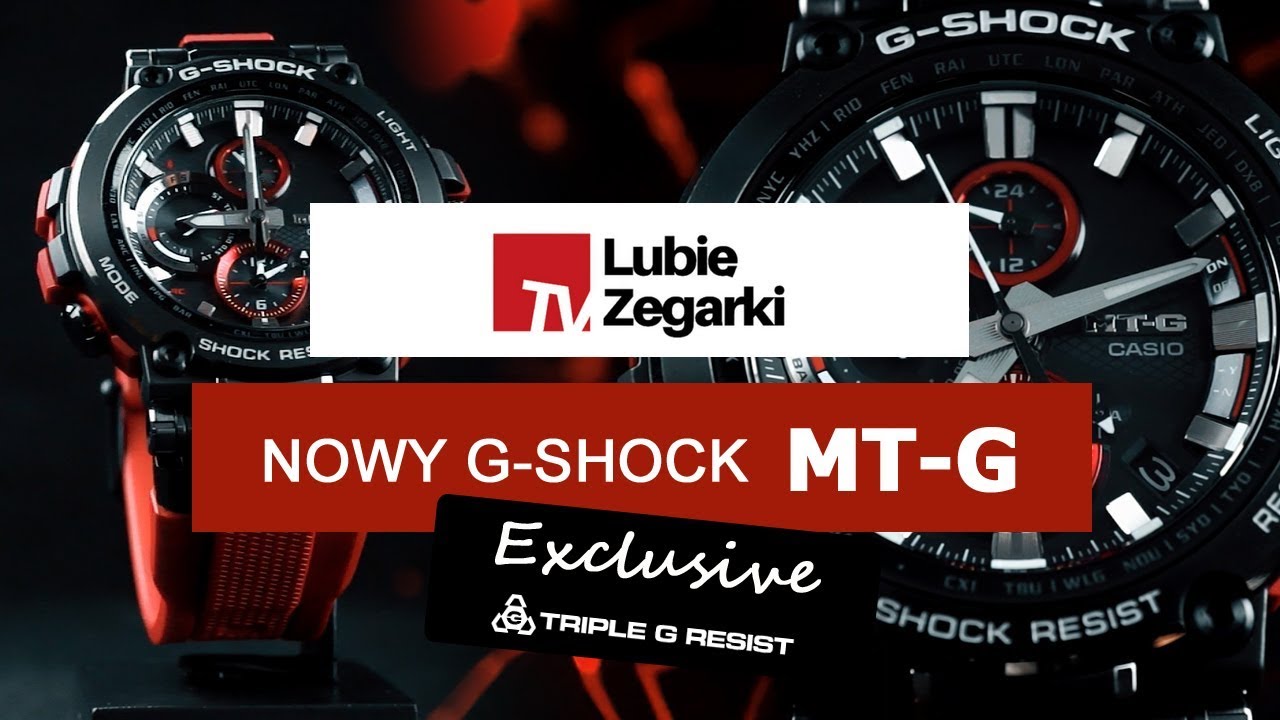🆕 Nowy Casio G-SHOCK Exclusive MTG-B1000B-1A4ER | LUBIĘ ZEGARKI TV