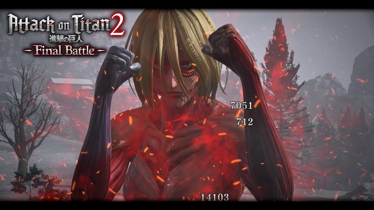 Female Titan Annie VS Titan Abnormal | Attack on Titan 2 Final Battle