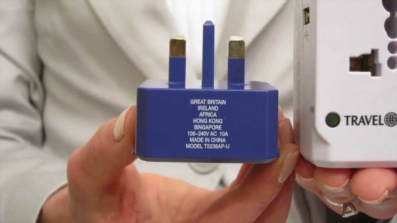 Travel Smart by Conair All-in-One Adapter with USB Port