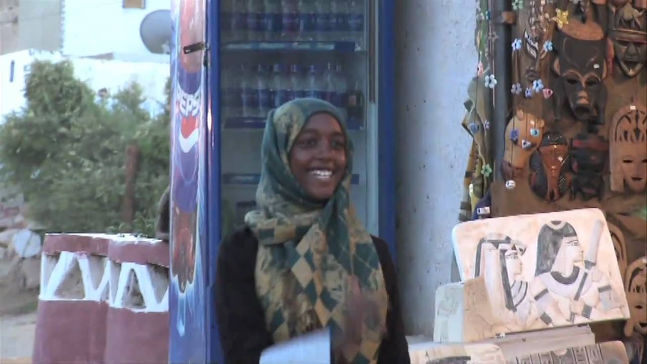Ägypten, Nubisches Dorf bei Assuan