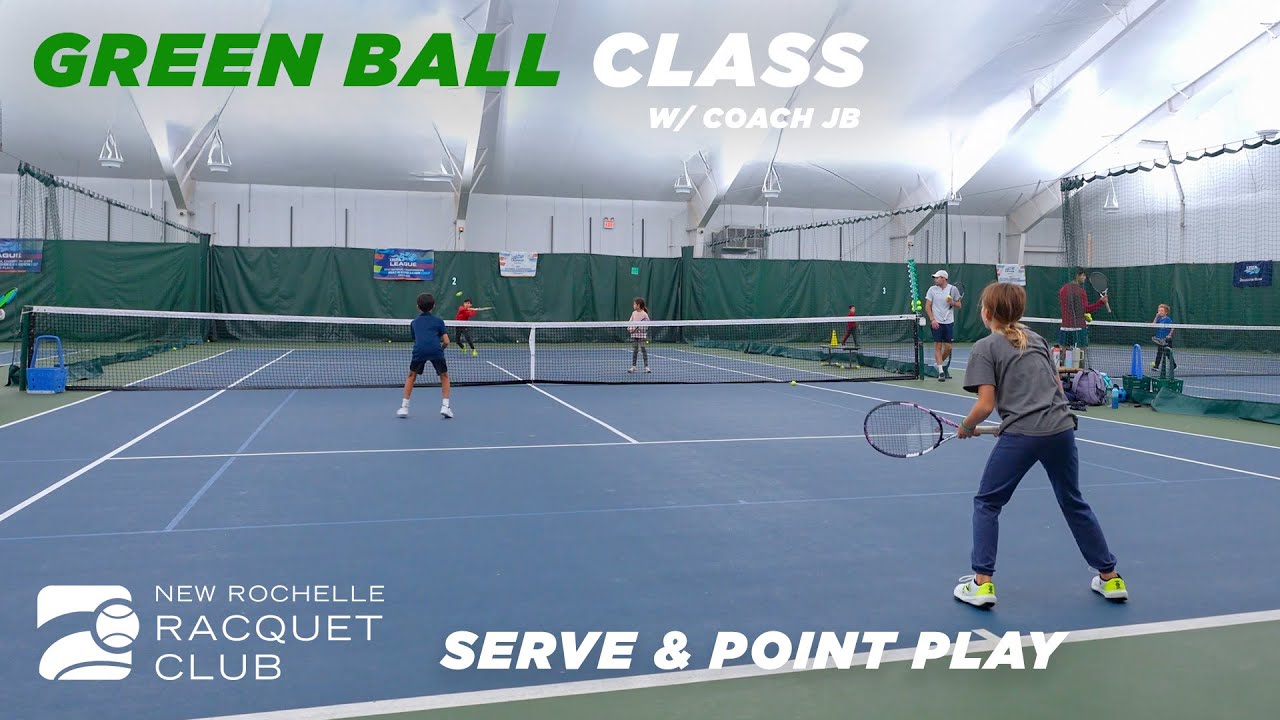 Green Ball Class: Serve and Point Play