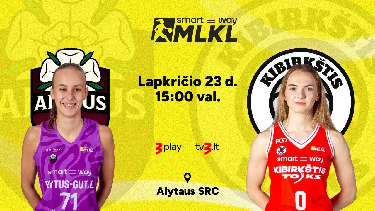 Open &bdquo;Smart Way&ldquo; MLKL: Alytaus &bdquo;Alytus-GUT.lt&ldquo; &ndash; Vilniaus &bdquo;Kibirk&scaron;tis-TOKS&ldquo;