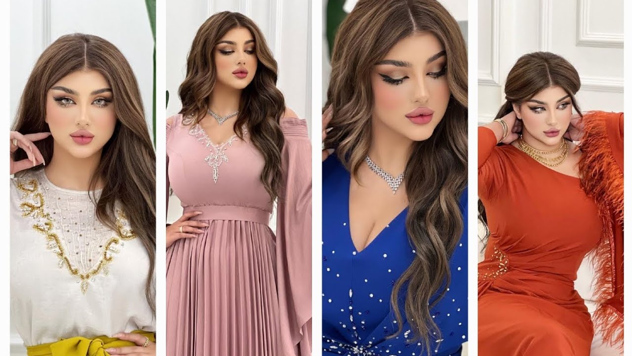 فساتين سادة. بجميع الالوان جديدة 😘#drama #موديلات #dress #whatsapp #فساتين #السعودية