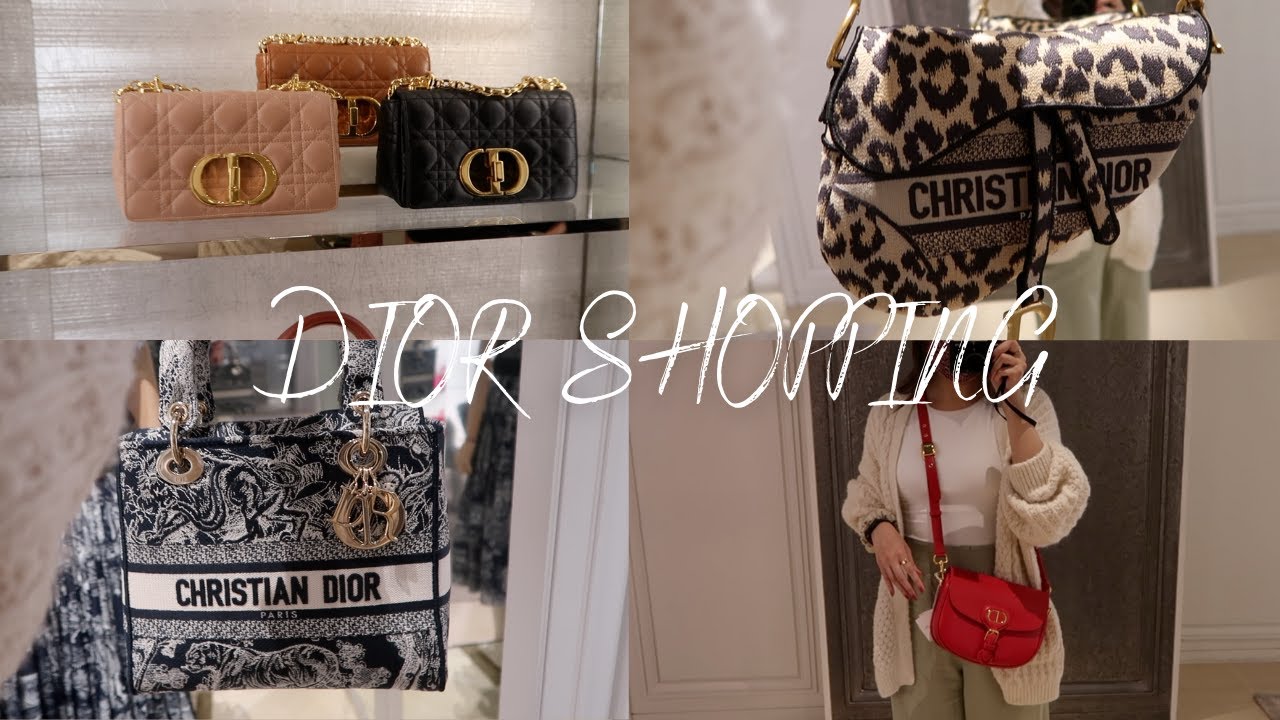 DIOR SHOPPING VLOG FALL 2021 Collection | New Season and Colours, Lady Diors, Wallets, SLGs!