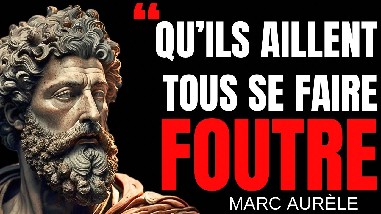 MARC AUR&Egrave;LE : citations intemporelles et r&eacute;flexions profondes sur le sto&iuml;cisme #sto&iuml;cisme #citation