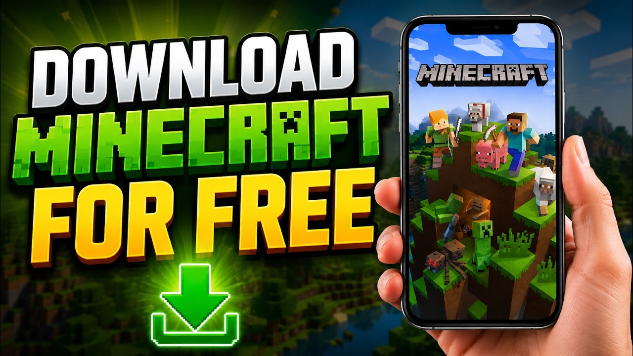 Как скачать и запустить Minecraft на мобильном телефоне (2026)