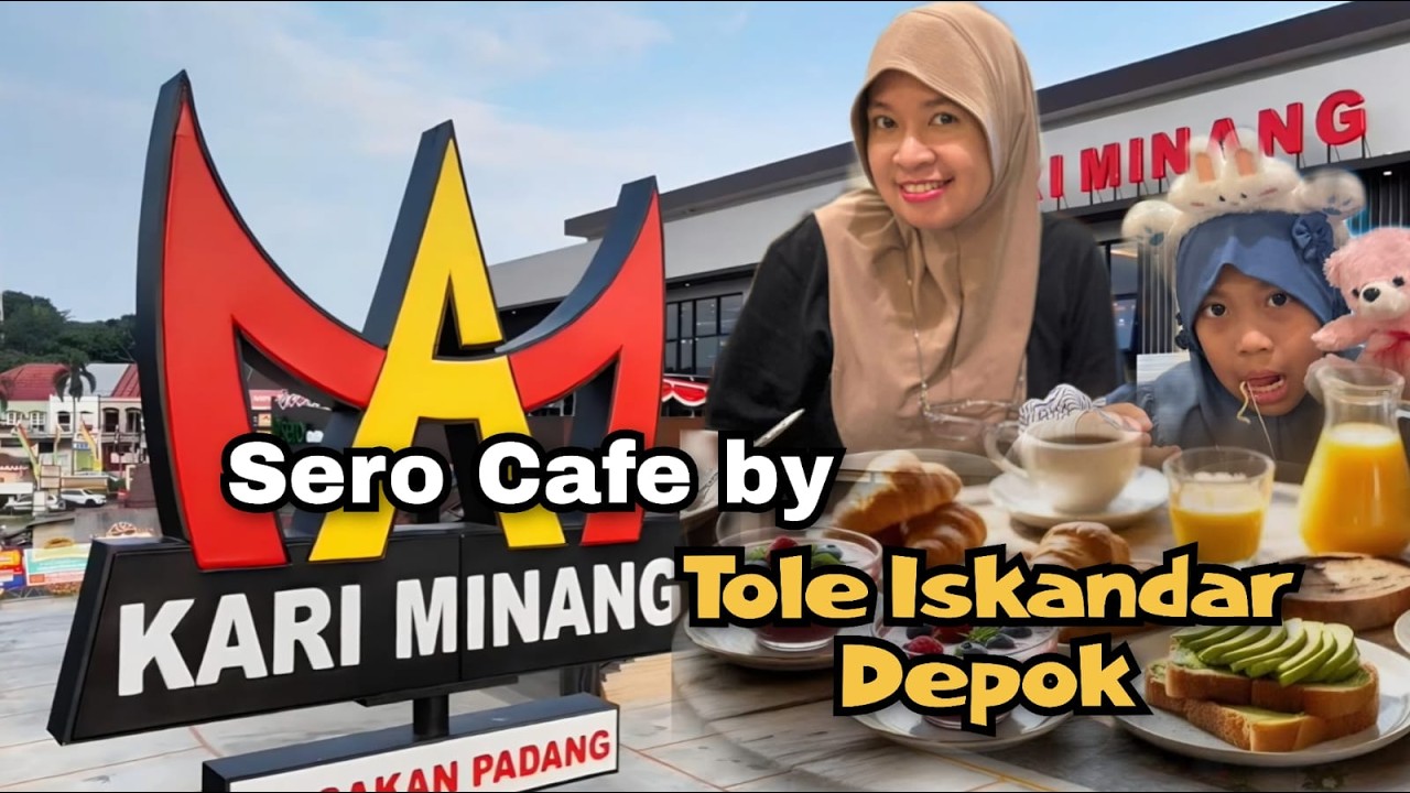 Sero Cafe, MENU SARAPAN AUTENTIK MINANG ADA DISINI ❗❗ By RESTORAN KARI MINANG TOLE ISKANDAR DEPOK