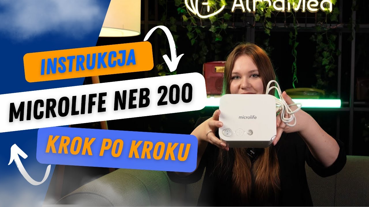 Instrukcja obsługi inhalatora Microlife NEB200. Krok po kroku #inhalator