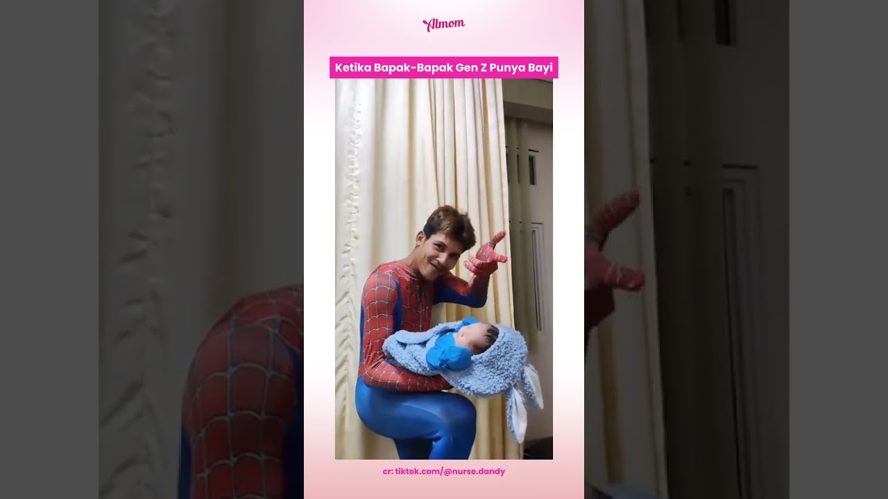 Ketika bapak-bapak Gen Z punya bayi  #almom #paksu #genz #genzhumor