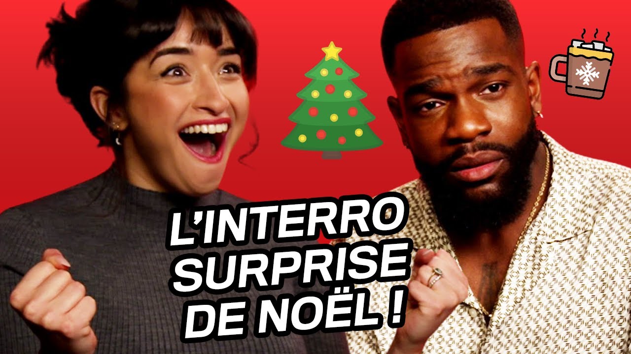 Tayc et Shirine Boutella experts en films de No&euml;l ? Les acteurs de Christmas Flow passent le test