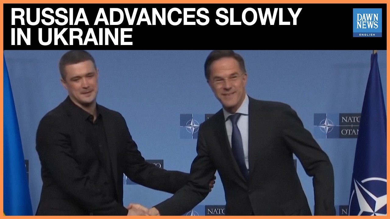 Rutte says Russia Making Only Incremental Gains in Ukraine | Dawn News English