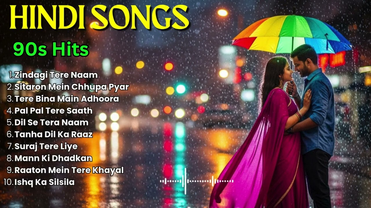 Top 10 90s Hindi Love Songs | Bollywood Romantic Classics Playlist