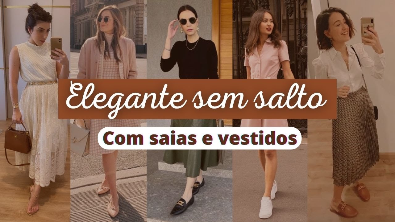 6 CAL&Ccedil;ADOS QUE TE DEIXAM ELEGANTE MESMO SEM SALTO