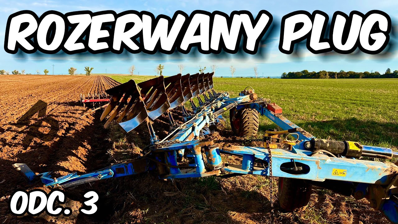 #vlog 23 Rozerwany Pług Lemken Diamant 11 ! ODC. 3