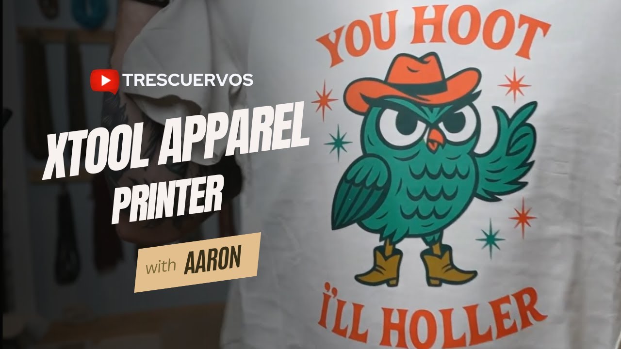 Custom Products for the Shop with the xTool Apparel Printer!