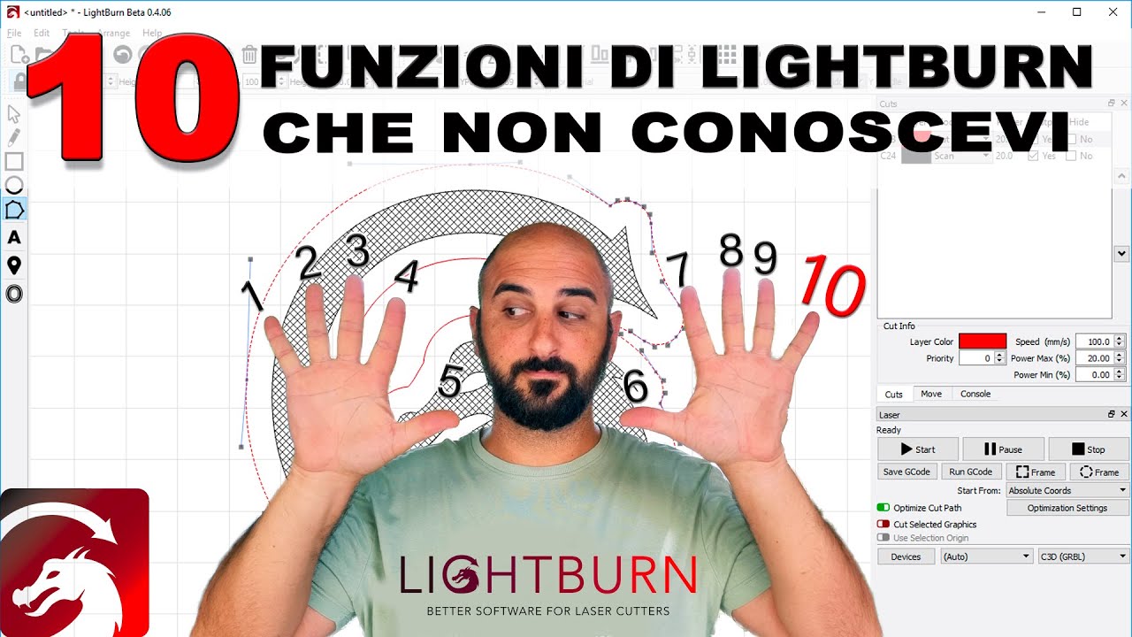 LIGHTBURN le 10 funzioni che non conoscevi . Tips and Tricks (Windows)