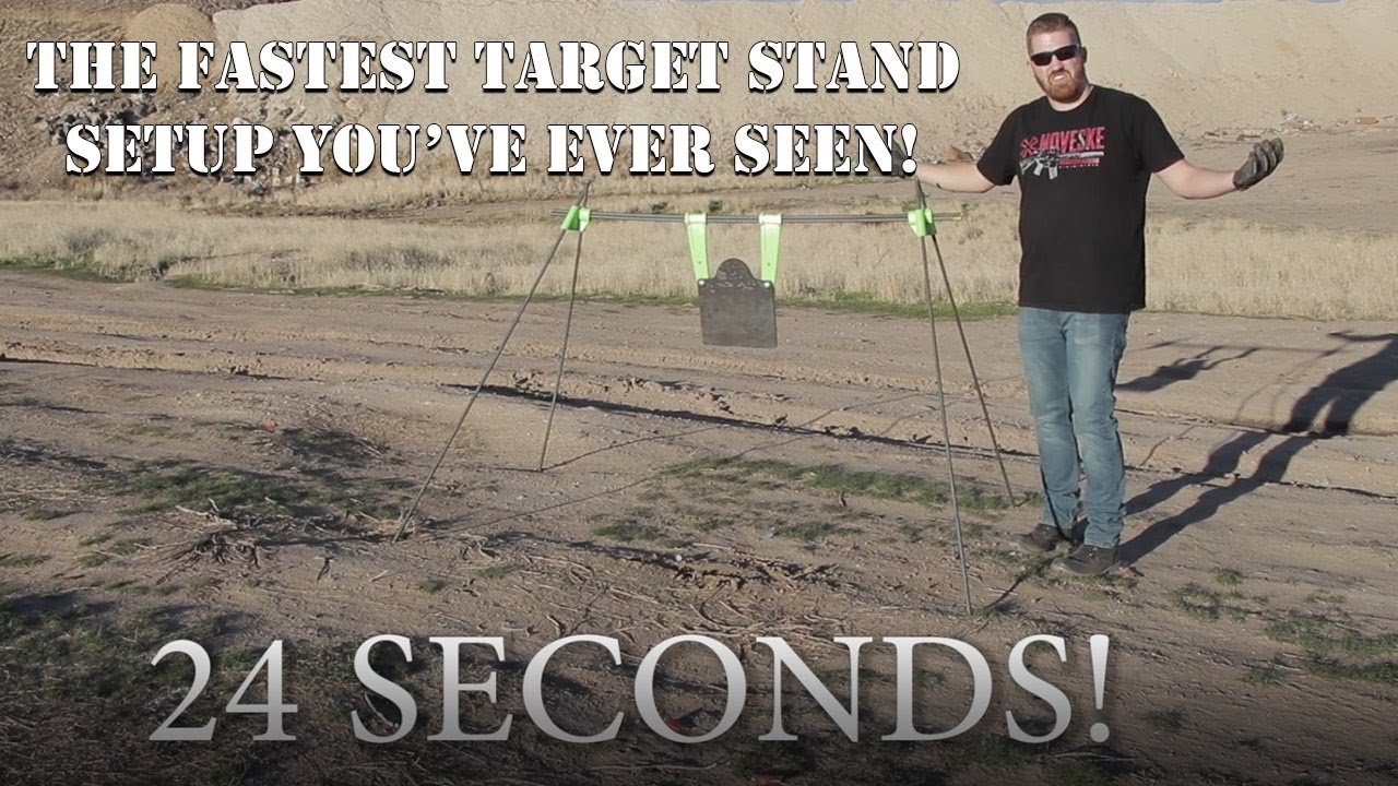 Welcome to the Fastest Target Stand Setup EVER!