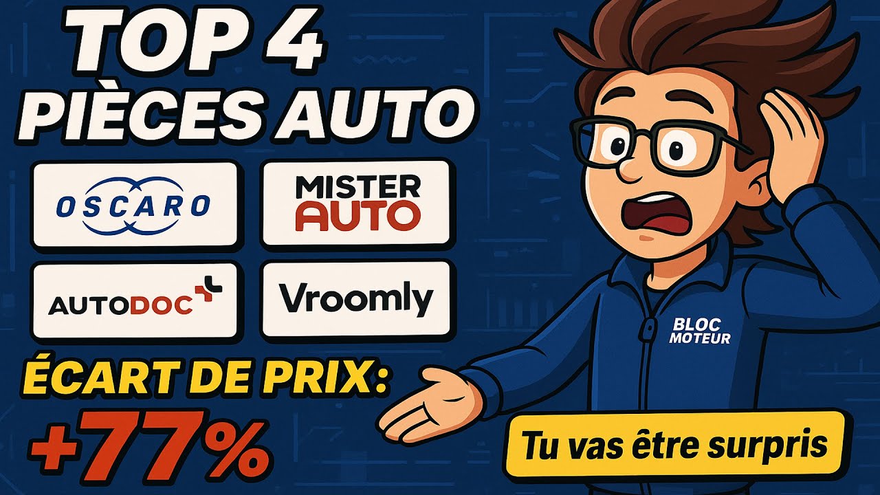 🔧 Le vrai classement des sites de pièces auto – Tu vas être surpris 👀