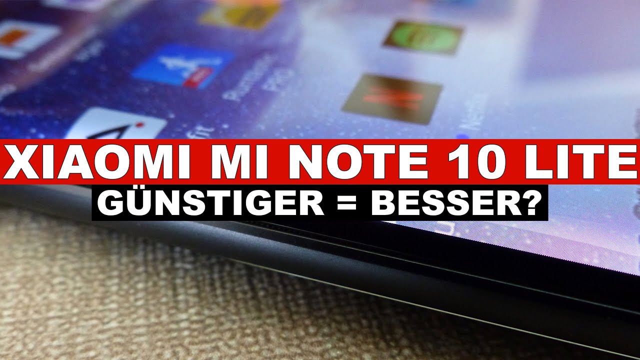 Xiaomi Mi Note 10 Lite Testbericht
