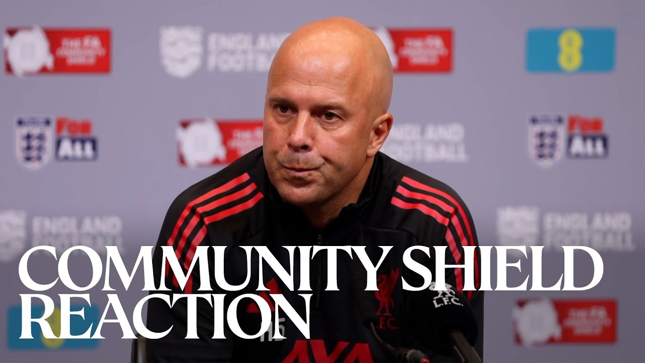 Arne Slot Reacts To Community Shield | Crystal Palace 2-2 Liverpool (3-2 Penalties)