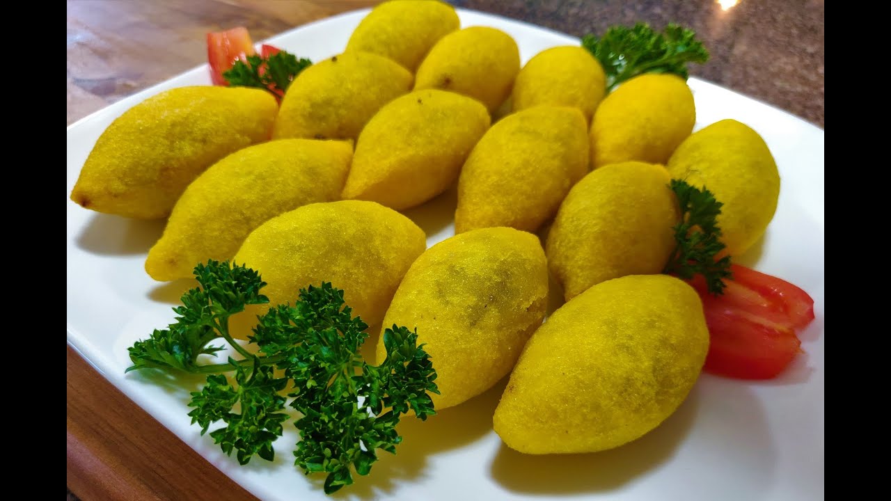 كبة الرز (كبة حلب)  بطحين الرز من ألذ وأسهل ما يكون