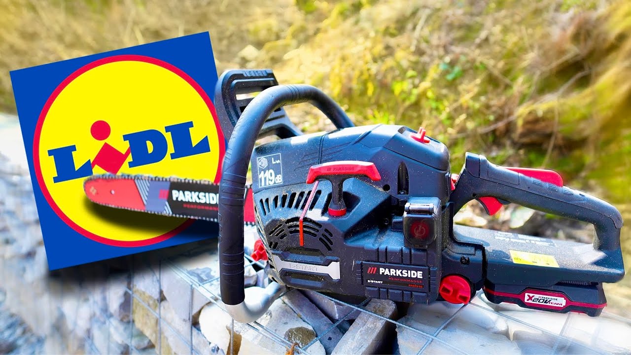 PROVO MOTOSEGA con AVVIAMENTO ELETTRICO PARKSIDE PERFORMANCE LIDL