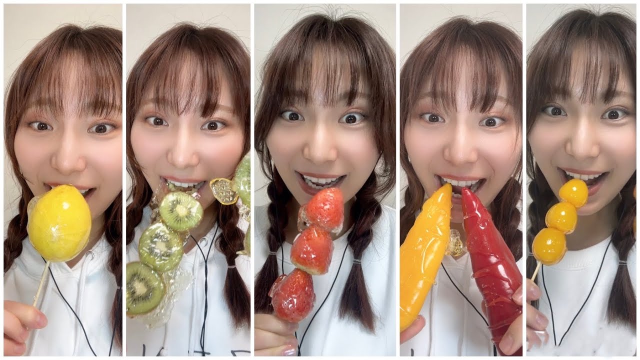 フルーツ飴でASMR 🍓🍬ロングver