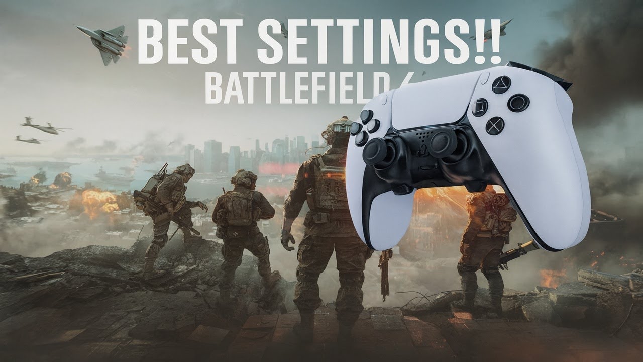 Battlefield 6: ЛУЧШИЕ настройки DualSense Edge, которые вам НУЖНО попробовать! | 1440p