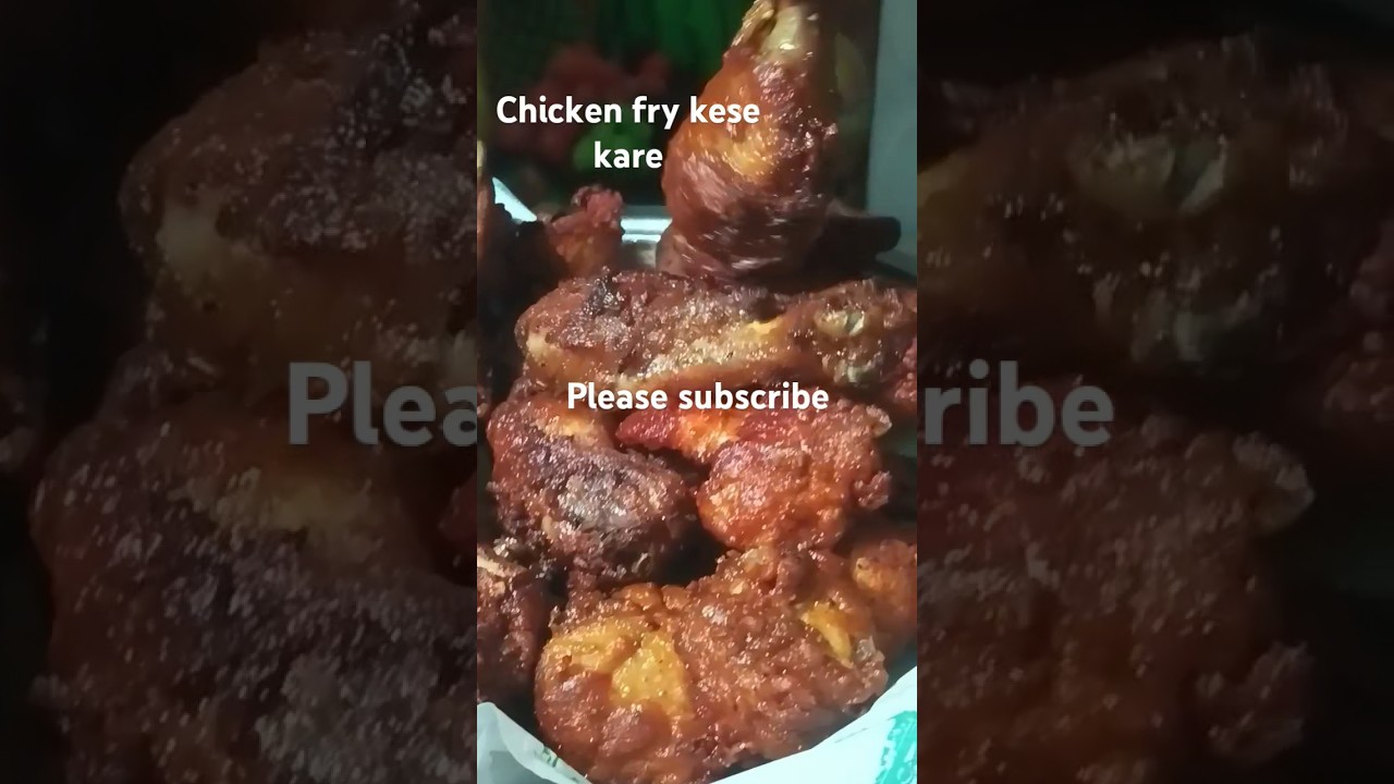 chicken fry kese kare#shortvideos#viral video cooking sara Fatima#@