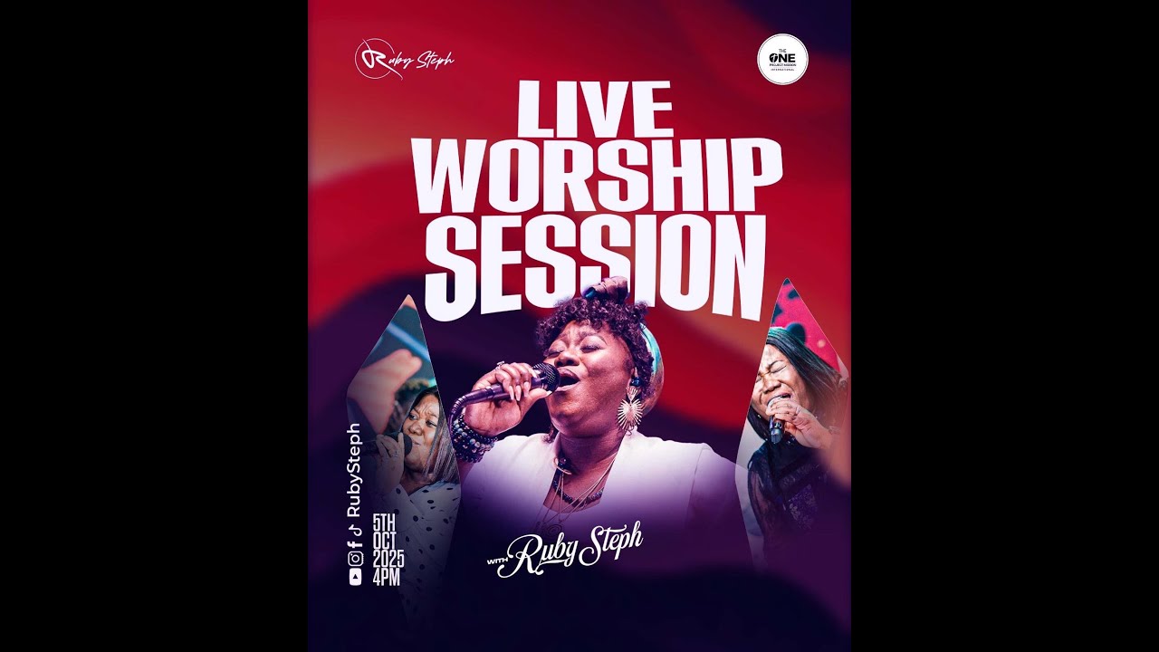 LIVE WORSHIP SESSION WITH RUBY STEPH SUNDAY SERVICE 12TH OCT 2025