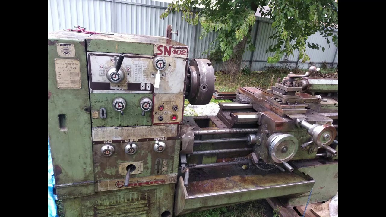 (ПРОДАНО) токарный станок SN-402