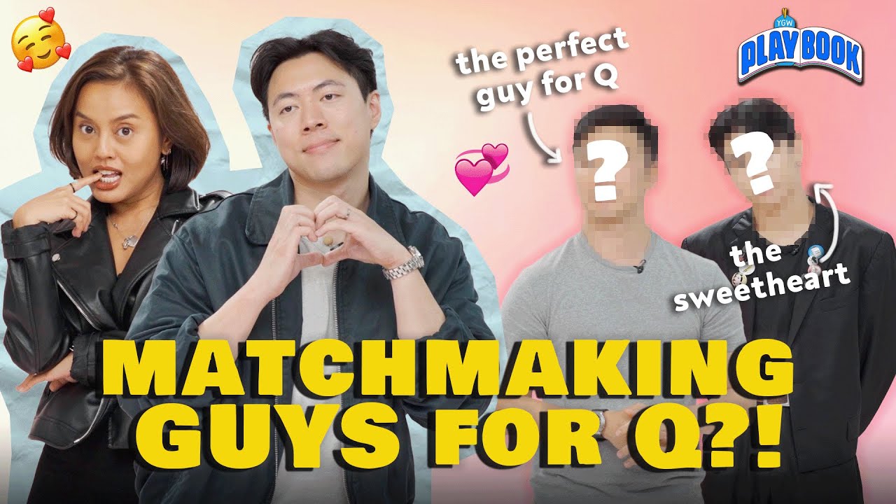 Interviewing 4 MEN FOR Q TO SPEED DATE?! (Part 1)| 🧘 YGW Playbook Ep 16
