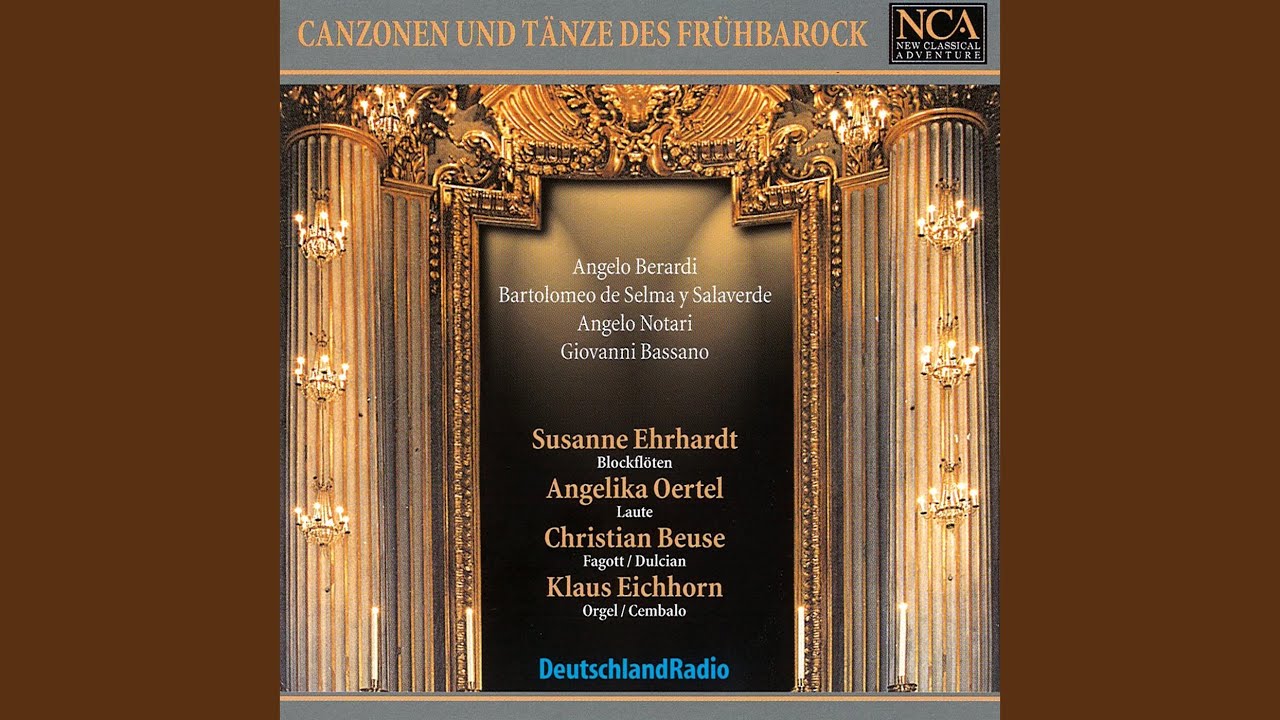 Canzonie, fantasie et correnti, IBS 1: No. 2, Corente a doi Basso e Soprano